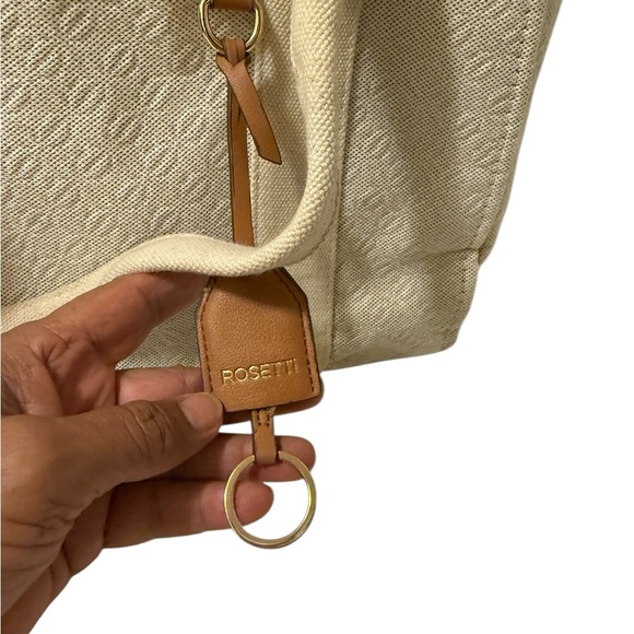 Rosetti Cremini Coffee
Bag Tan Janet Double Large
Satchel Purse Textured Tote - Picture 13 of 16